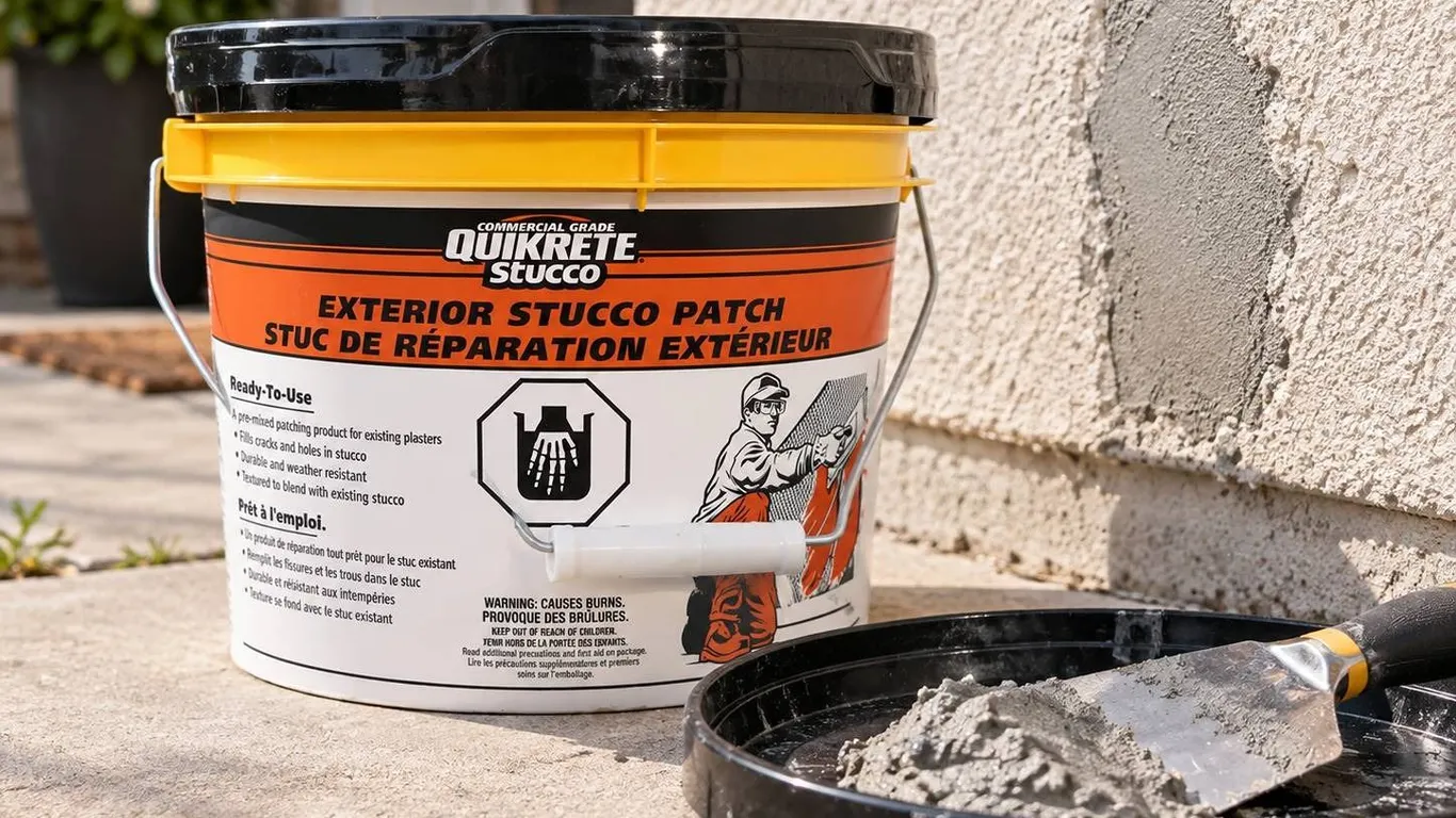 Quikrete Exterior Stucco Patch 10 lb Pail