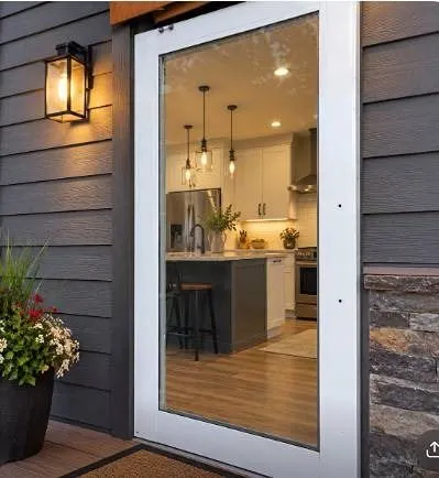 Aluminium Framed Glass Door 42x88x2.25 Inches