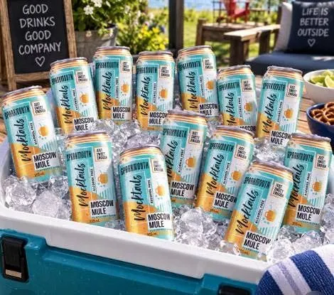 Sparkmouth Moscow Mule Soda 8 x 355ml Cans