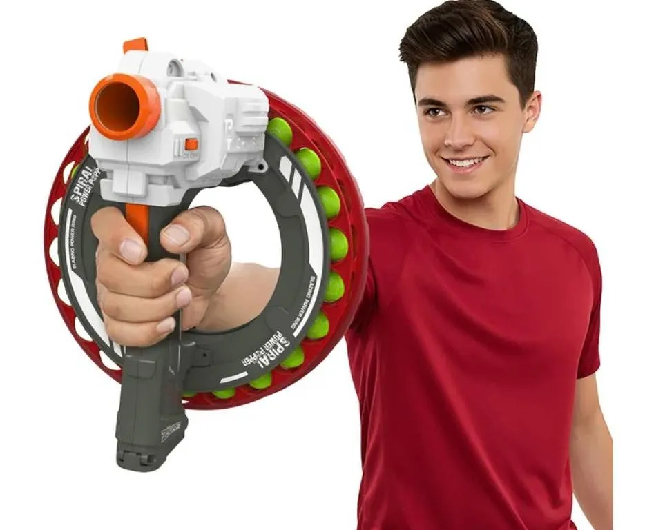 Zing Sportz Spiral Power Popper Ball Blaster Toy