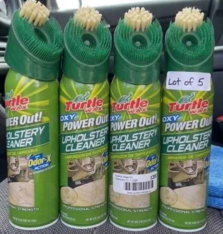 5 Turtle Wax Power Out Upholstery Cleaner