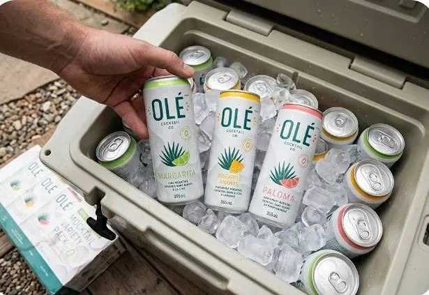 Olé Non-Alcoholic Mocktail Variety Pack 18 x 355 mL