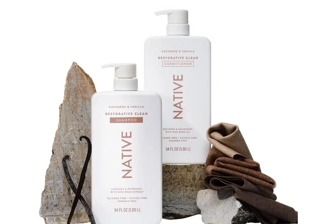 Native Cashmere & Vanilla Shampoo and Conditioner Set 1L