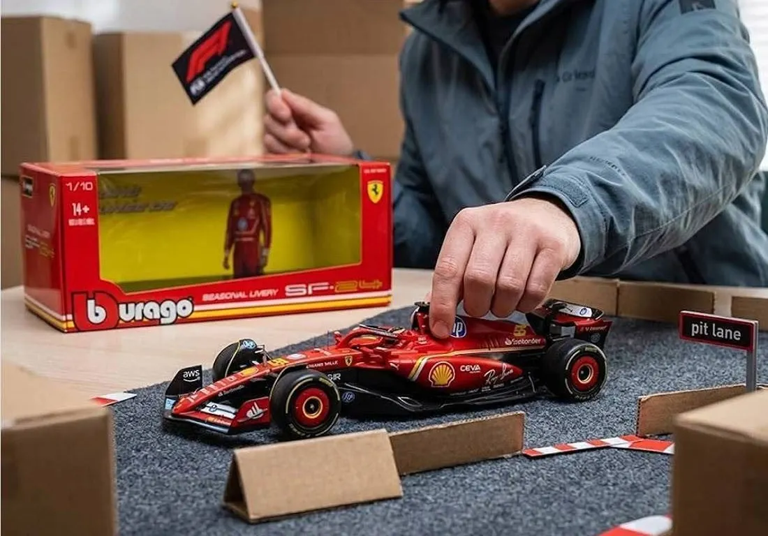 Bburago Ferrari SF-24 1:18 Scale Diecast Model Car