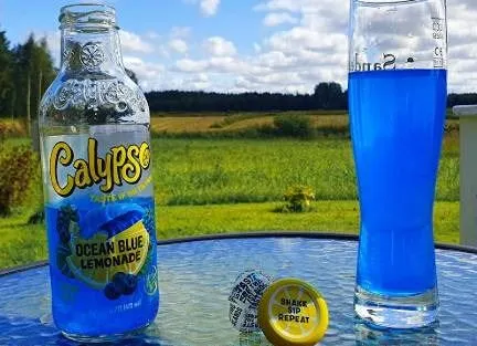 Calypso Ocean Blue Lemonade 12 x 473ml Bottles