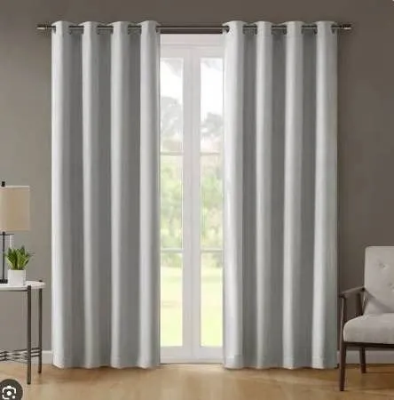 Beautyrest White Blackout Curtain Panel