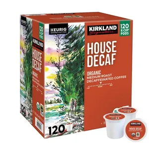 Kirkland House Decaf Organic Coffee K-Cups 120 Pack 1.12kg