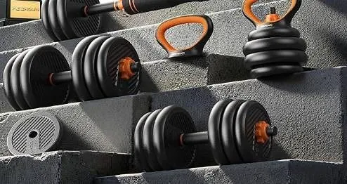 Feierdun Adjustable Dumbbell Kettlebell Set