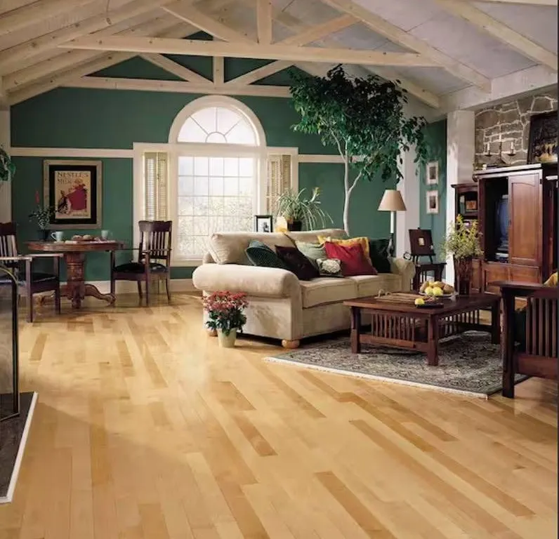 Pallet of Maple Hardwood Flooring Planks