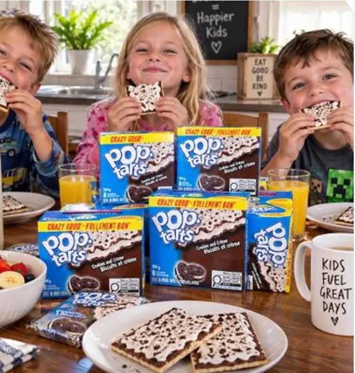 6 Pop-Tarts Cookies and Crème 384g Boxes