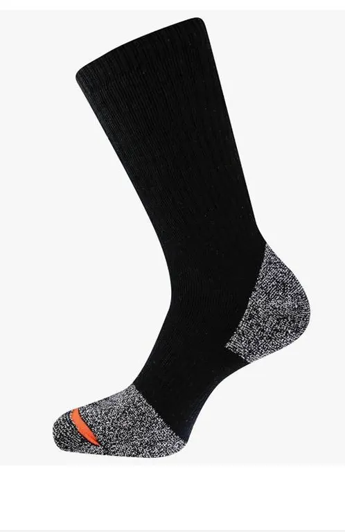 Merrell Cotton Safety Toe Work Socks 6 Pair M/L