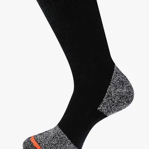 Merrell Cotton Safety Toe Work Socks 6 Pair M/L