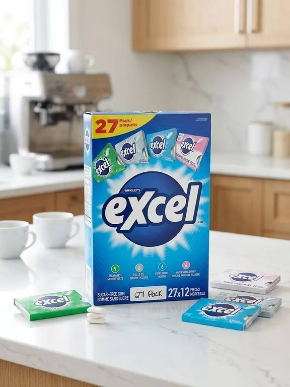 Wrigley's Excel Sugar-Free Gum 27 Pack Assortment