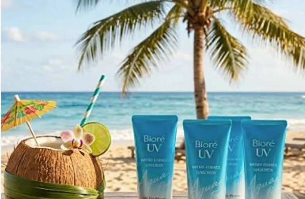 Biore UV Aqua Rich SPF 50 Moisturizer 4 Pack 50mL