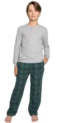 Petit Lem Boy's Pyjama Set Size 7/8 Cotton Polyester