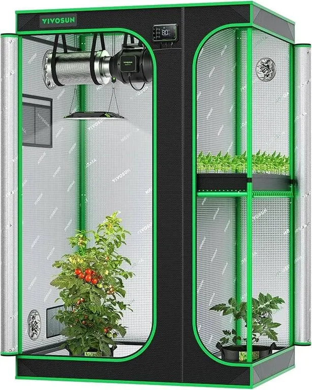VIVOSUN D436 2-in-1 4x3 Grow Tent