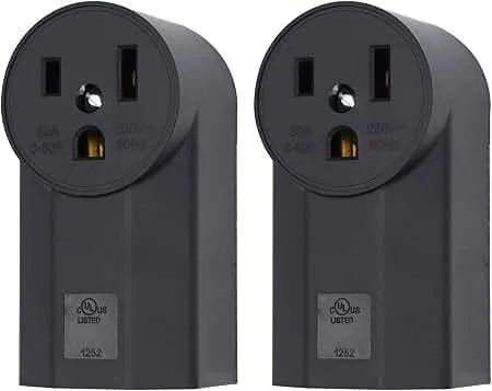 Eaton 1252 Black Power Outlet 10 Pack
