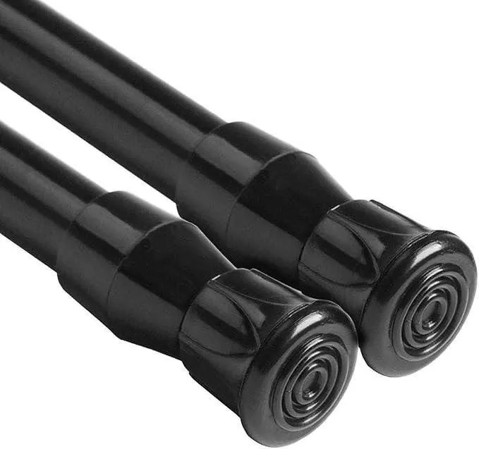 QLIERR 2pcs Spring Tension Curtain Rods