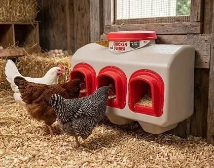 OverEZ Chicken Feeder with No-Waste Design