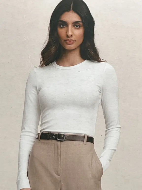 Banana Republic 2-Pack Long Sleeve Rib T-Shirts XL