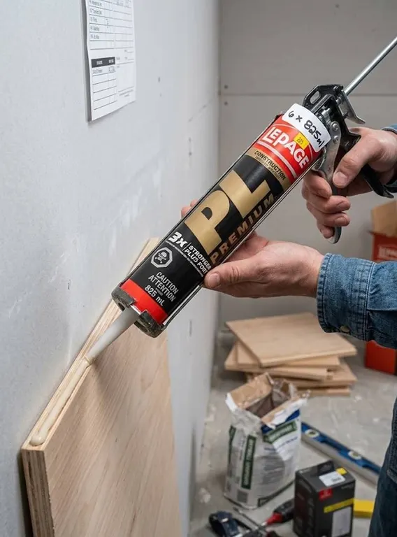 LePage PL Premium Construction Adhesive 825 mL, 2 Tubes