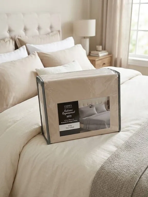 Comfy Bamboo World King 4-Piece Sheet Set 9800 Series