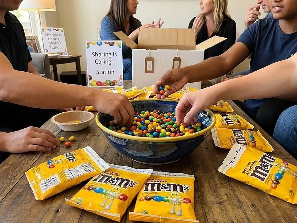 M&M's Peanut Chocolate Candies 100g Bag