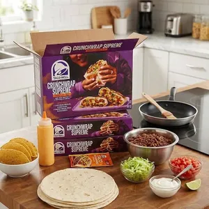 Taco Bell Crunchwrap Supreme Cravings Kit 642g 2-Pack