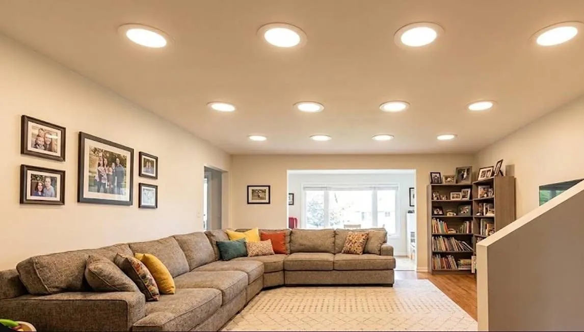 Luminus LED 4 Inch Panel Lights Pack of 8