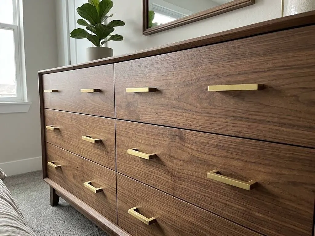 NISUNSEN 30 Pack Brass Gold Cabinet Pulls