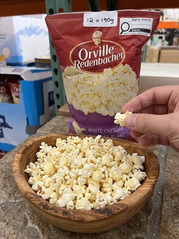 Orville Redenbacher White Cheddar Popcorn 12 x 170g
