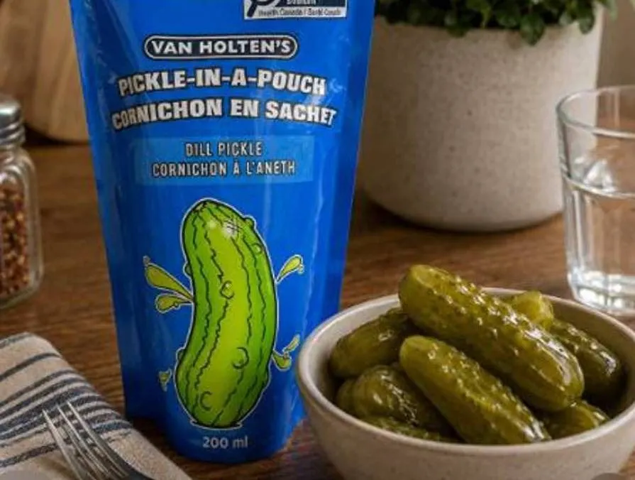 Van Holten's Pickle-In-A-Pouch Dill Pickle 5 x 200ml