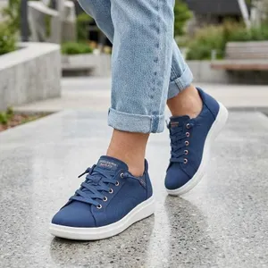 Skechers Swift Fit Navy Sneakers Size 8