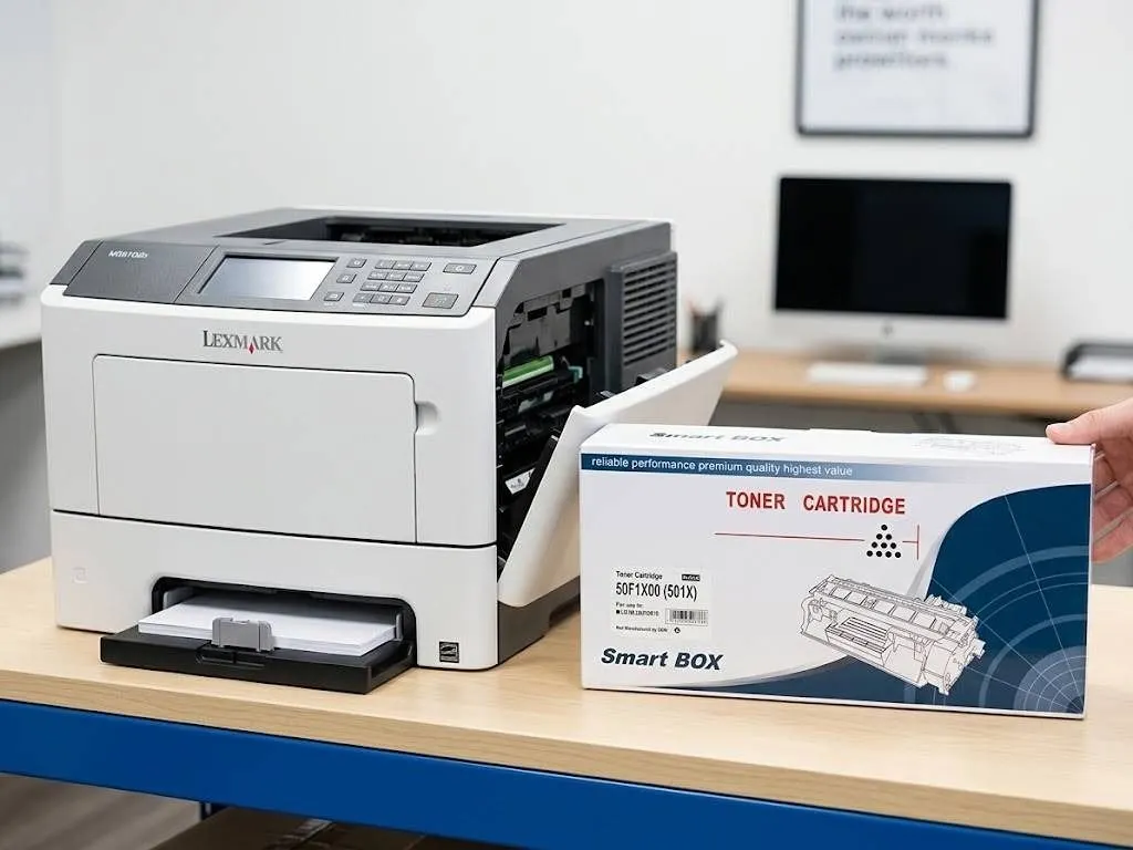 Smart Box 50F1X00 501X Black Toner Cartridge
