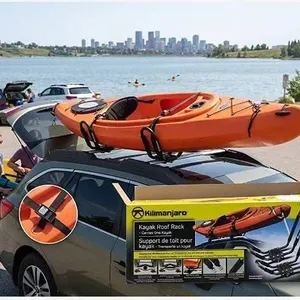 Kilimanjaro Kayak Roof Rack for One Kayak, 75 lb Capacity