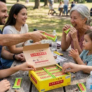 LÃ„RABAR Lemon 16x45g Bars 720g Gluten Free