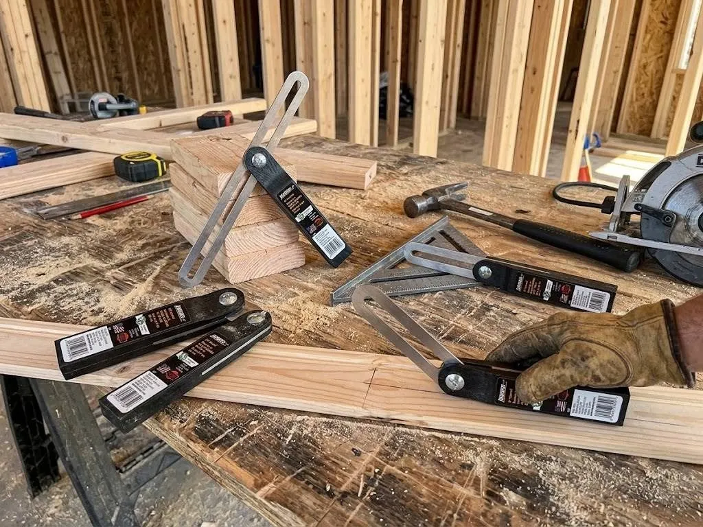 5 Johnson 8" Adjustable Try Squares