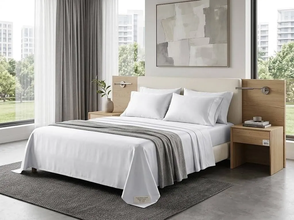 Comfy Bamboo World Radiance 4 Piece Queen Sheet Set