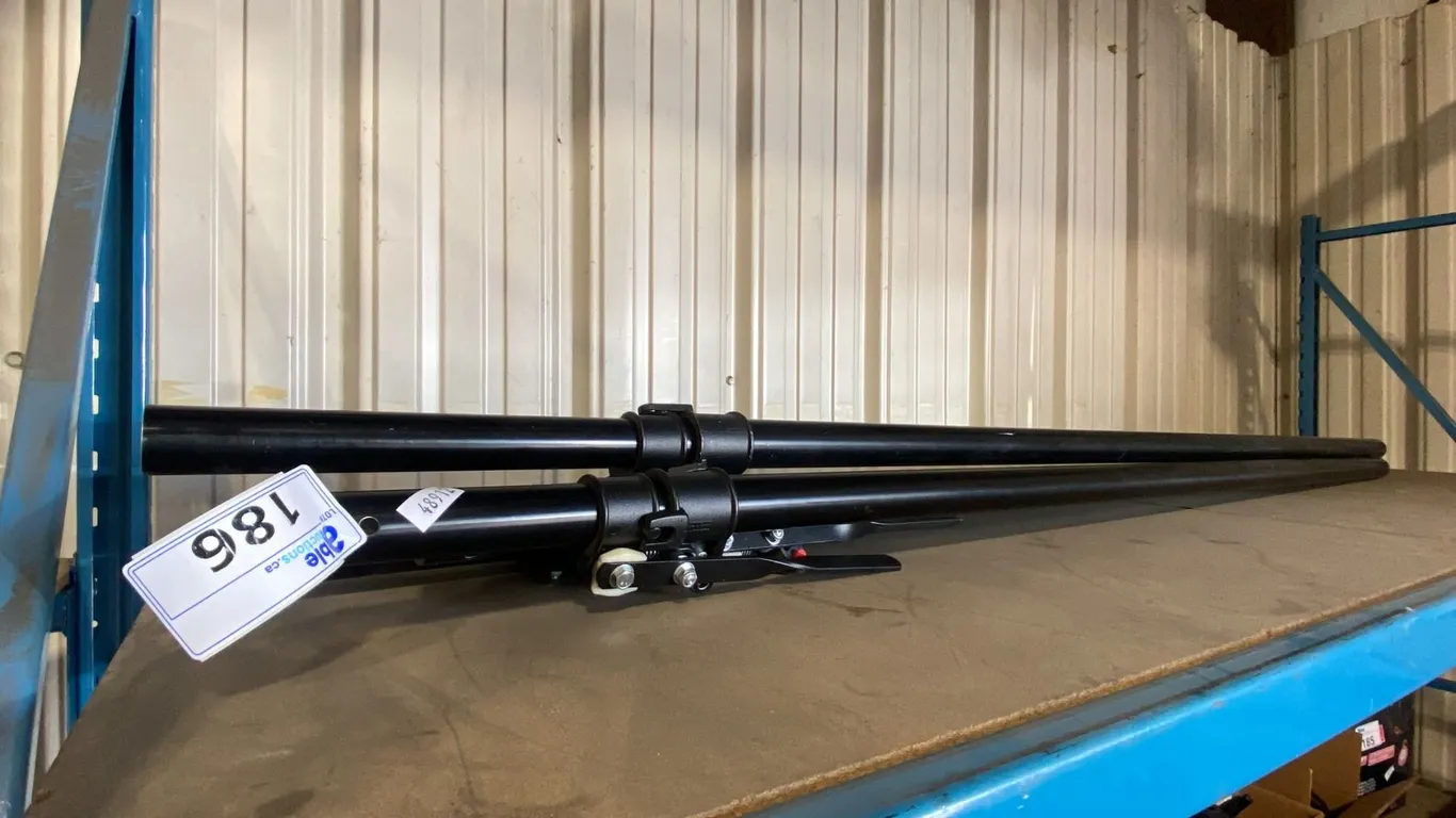 5 BLACK MANFROTTO AUTOPOLE ADJUSTABLE PROFESSIONAL STAGE POLES