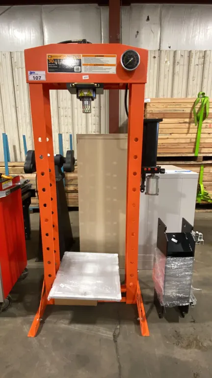 STRONGARM ORANGE 30 TON HEAVY DUTY SHOP PRESS