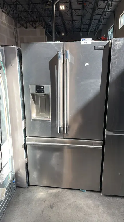 FRIGIDAIRE PRFS2883AF0 36-INCH FRENCH DOOR REFRIGERATOR, 27.8 CU. FT., DUAL ICE, SMUDGE-PROOF STEEL