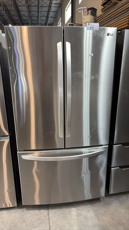 LG LRFCS29D6S 3-DOOR FRENCH DOOR REFRIGERATOR, 29 CU. FT., STANDARD-DEPTH, DOOR COOLING+