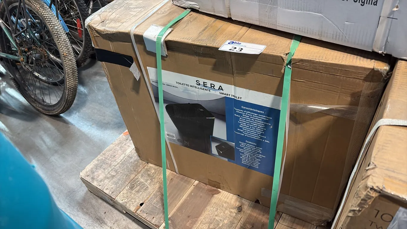 SERA OMEGA ST-U5-BLK-OM INTELLIGENT TOILET, MATTE BLACK FINISH, INSTANT BIDET ENGINE