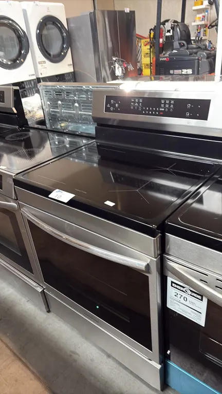 FRIGIDAIRE GCRI306CBFB REAR-CONTROL INDUCTION RANGE, TOTAL CONVECTION, AIR FRY, STAINLESS STEEL