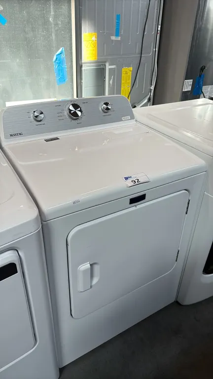 WHITE MAYTAG YMED4500MW 7.0 CU FT WRINKLE PREVENT TRADITIONAL ELECTRIC DRYER