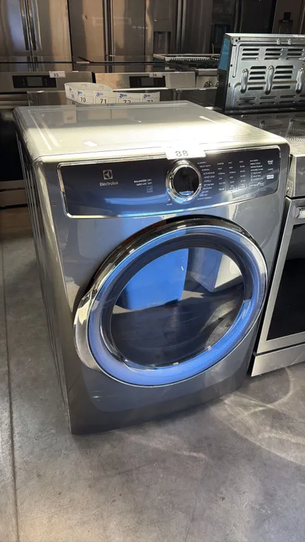 ELECTROLUX TITANIUM 8.0 CU FT PERFECT STEAM FRONT-LOAD ELECTRIC DRYER 27"W X 32"D X 38"H