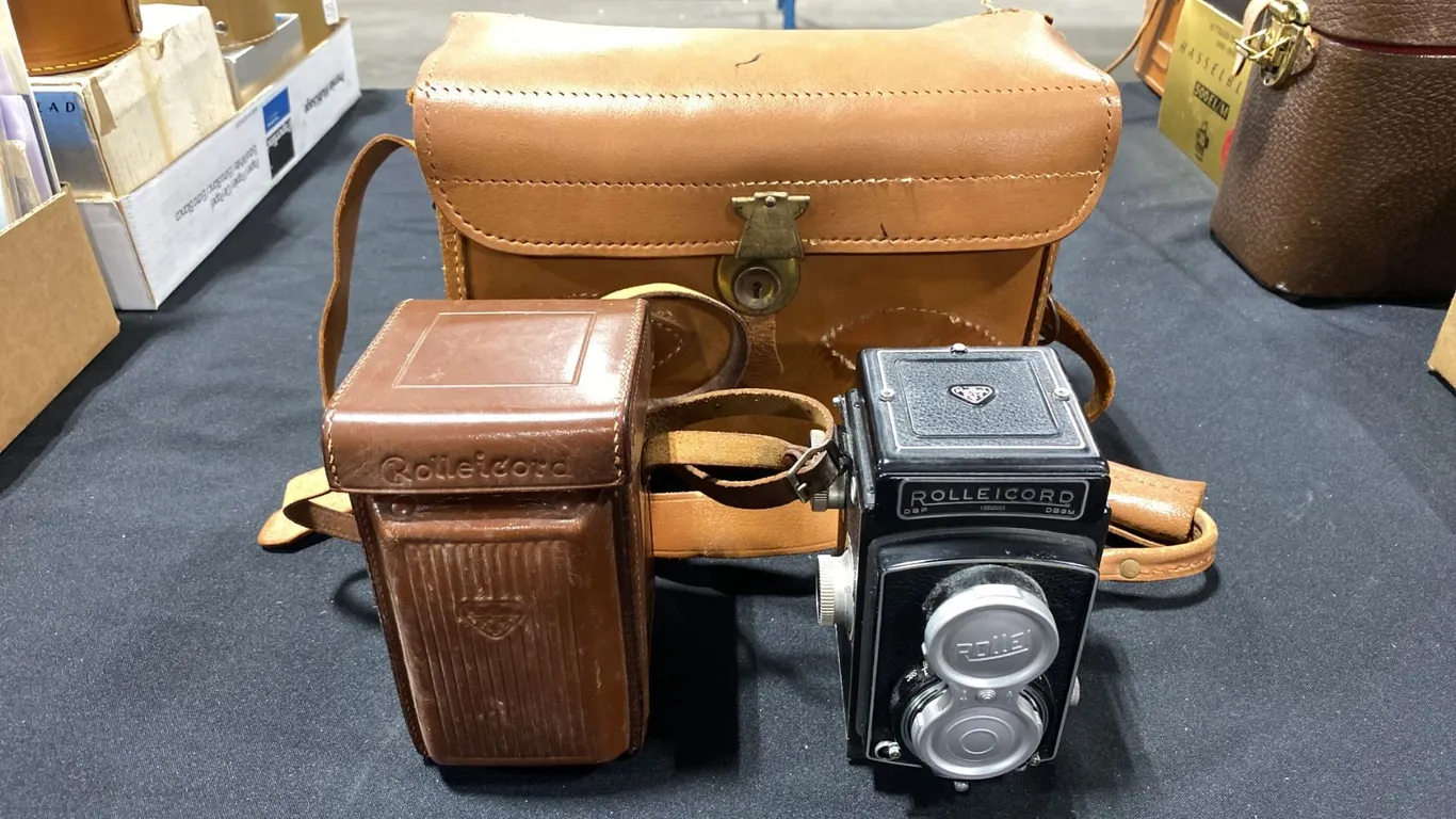 FRANKE & HEIDECKE (GERMANY) ROLLEICORD DBP MEDIUM FORMAT TWIN-LENS REFLEX (TLR) 6X6 CAMERA