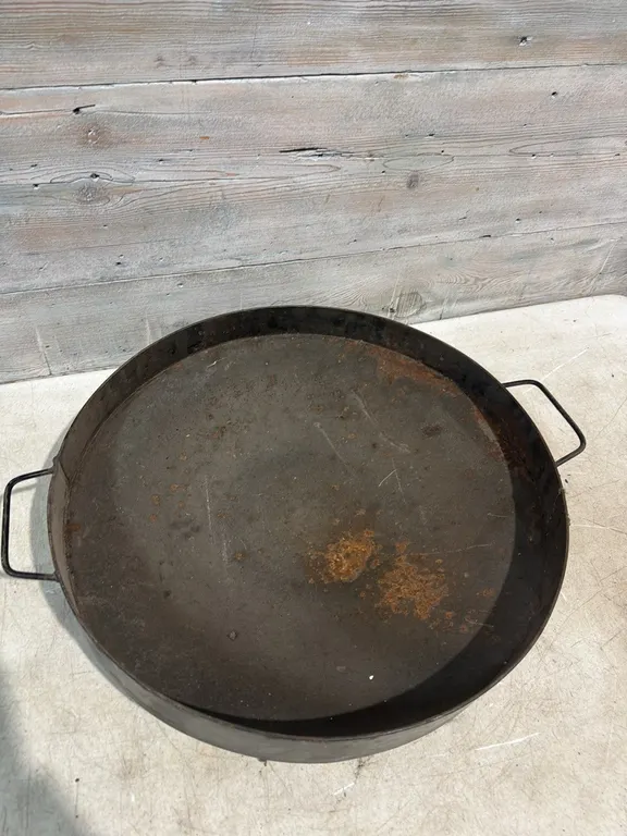 Steel frying disk 21”