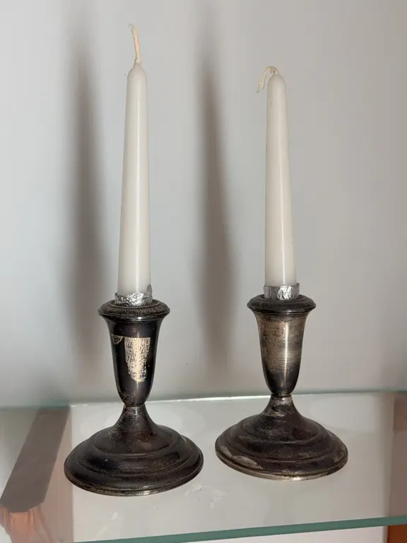 Weighted Sterling Candlesticks