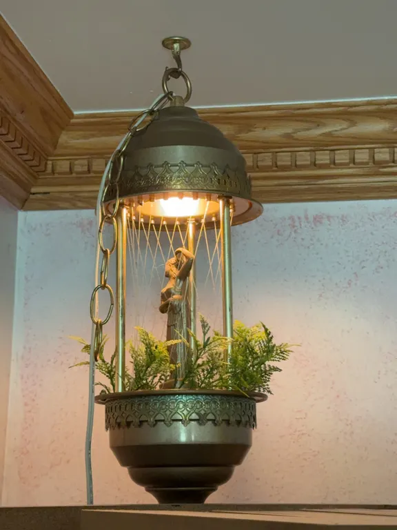 Vintage Hanging Rain Lamp